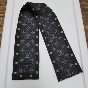 Louis Vuitton silk bandeau scarf